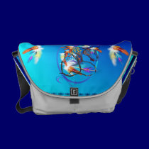 Messenger Bag Bright Horse 2Framed messenger bags