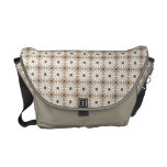 Messenger Bag - Daisy Pattern in Champagne messenger bags
