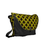 Messenger Bag Seamless retrò pattern