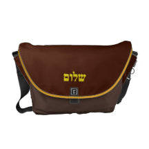 Messenger bag "Shalom" by Artaliz