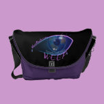 Messenger Bag -WEEP echoing the human condition messenger bags