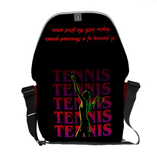 Messenger Bag Women's Tennis 1 RP Dark or Light