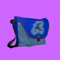Messenger Bag - Yoga Energy messenger bags