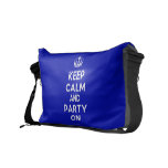 [Smile] keep calm and blow up the mosk  Messenger Bags
