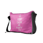 [Crown] keep calm and be a princess  Messenger Bags