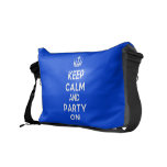 [Crown] keep calm and love amaan  Messenger Bags