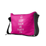 [Crown] keep calm and love sidra [Love heart]  Messenger Bags