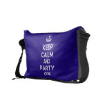 [Crown] keep calm and listen to mac miller  Messenger Bags
