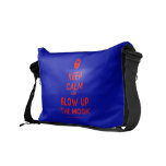 [Smile] keep calm and blow up the mosk  Messenger Bags