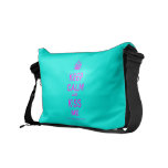 [Crown] keep calm and kiss me  Messenger Bags