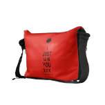 [Two hearts] i just love you xxx  Messenger Bags