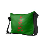 [Smile] keep calm and stay sexii like me  Messenger Bags