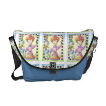 MESSENGER BAGS - QUEEN OF TARTS