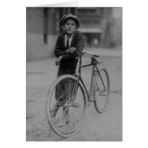 Messenger Boy Greeting Card