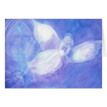 Messenger of Light Greeting Card