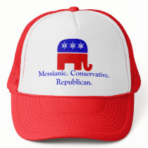 Messianic. Conservative. Republican hats