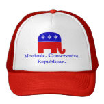 Messianic. Conservative. Republican Hat