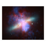 Messier 82 NGC 3034 Cigar Galaxy M82 Composite Photograph