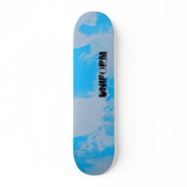 Messy Uniform in Blue skateboards by UniformLtd Messy Uniform in Blue skateboards