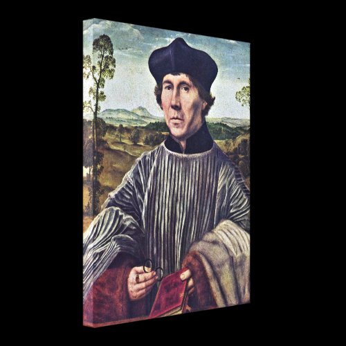 Messys - Portrait of Canon Stephen Gardiner Stretched Canvas Prints