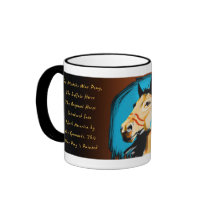 Mesteño War Pony Coffee Mugs