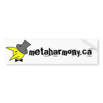 Metaharmony.ca Bumper Stickers