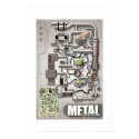Metal and Paper posters