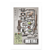 Metal and Paper posters by ivanjs Metal and Paper posters