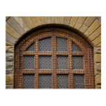 Metal and wood door, Florence, Italy Postcard