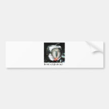 Metal Apple  Ban Mirena IUD Bumper Stickers