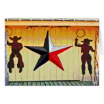 Metal Art at Senor Buddy's on 290, Austin, TX Greeting Cards