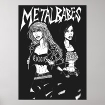 Metal Babes Posters