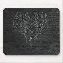 Metal Celtic Heart Knot with wall mousepads
