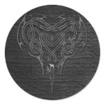 Metal Celtic Heart Knot with wall