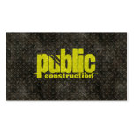Construction Business Cards