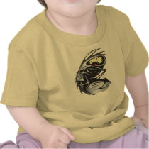 Metal Cyborg Skull Warrior t-shirts