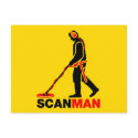 metal detecting Postcard by oldasgold metal detecting Postcard