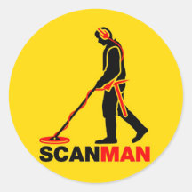 Metal Detecting sticker