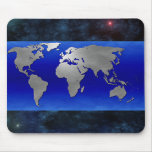 Metal Earth Map and Stars Mouse Mats