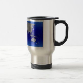 Metal Earth Map mug