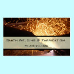 Metal Fabrication and Welding Business Card business cards