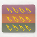 Metal Finish - Letter Message in a Bottle Mousepads
