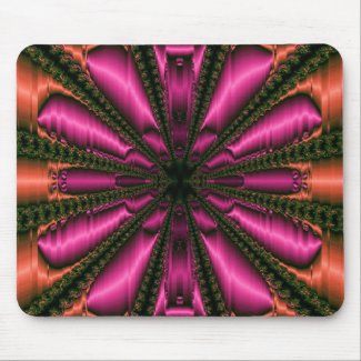 Metal Flower Flow mousepad