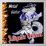 Metal Gator posters