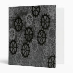 Metal Gears 3 Ring Binder