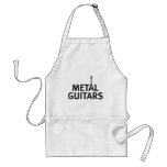 metal guitar aprons