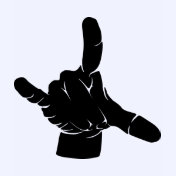 Metal hand at grindcore concert sweater kids