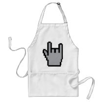 metal-head icon aprons
