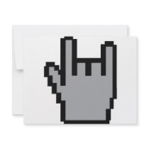 metal-head icon invitations