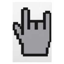 metal-head icon stationery